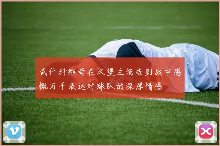 武什科维奇在汉堡主场告别战中感慨万千表达对球队的深厚情感