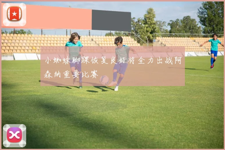 小蜘蛛脚踝恢复良好将全力出战阿森纳重要比赛